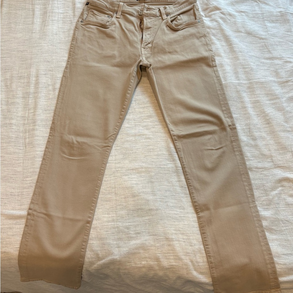 Citizens Of Humanity Men's Tan Straight Jeans